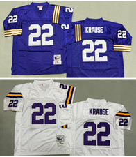 Vintage Paul Krause #22 Vikings Throwback Stitched Jersey picture