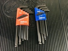 #af764 Eklind Tools USA NEW 22 Piece Metric & SAE Ball End Hex Key Wrench 13222 picture