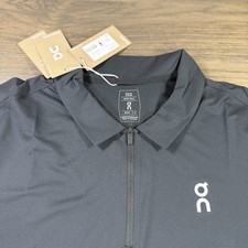 On Running Mens Court Polo Shirt  Quarter Zip close Men Tennis Pickleball picture