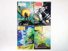 Science Fiction Analog Magazines 4 Issues Bulk 1970's Books Science Fact 70's picture