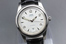 [ Box, Paper ] Oris Classic Original 7509 Silver Dial Date Automatic Men's Watch picture