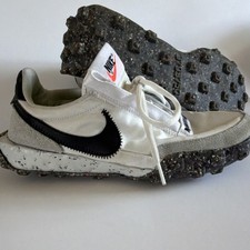 Nike Women's Waffle Racer Crater sneakers featuring a textured speckled sole picture