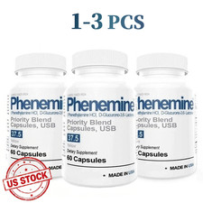 1-3 bottles of Phenemin Elit 37.5 Strong appetite suppressant and energy pill picture