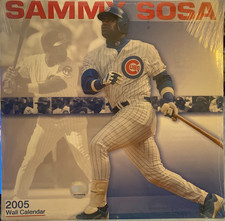 SAMMY SOSA, 2005, MLB, CALENDAR, J. F. Turner & Co., NEW picture