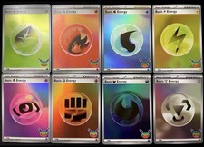 Pokemon 30th Anniversary Celebration Energy Card Set Pokemon Cards - All 8 picture