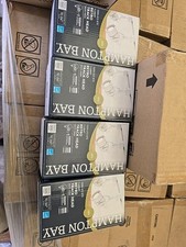 4PK Hampton Bay 1-Light White Integrated LED Track Lighting Head Dimmable picture