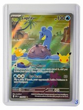 Pokemon TCG Lapras 131/128 30th Celebration Illustration Rare Holo Full Art NM picture