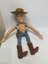 Vintage Thinkway Toys Toy Story Woody Talking Pull String Doll WORKS 16” picture