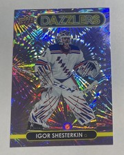 2021-22 Upper Deck Dazzlers Purple #DZ-32 Igor Shesterkin 🏒🔥 picture