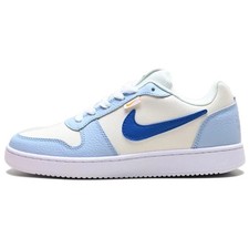 Nike Ebernon Low Prem Low Top Lace-Up Sneakers Blue White Colorblock HJ3490-141 picture
