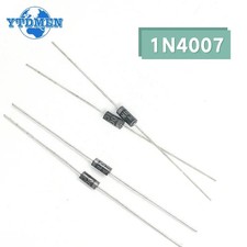 New 50/100PCS 1N4007 Diode 1A 1000V Rectifier Diode DO-41 Fast IN4007 US SHIP picture
