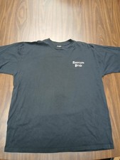 Vintage American Pride Bald Eagle T-Shirt Mens XL  Black Union Line USA Made  picture