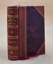 Personal Recollections Of Joan Of Arc 1896 By Twain, Mark [Leather Bound] picture