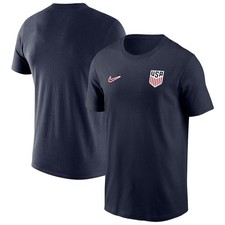 Team USA Soccer Crest Legend T-Shirt USA Soccer Fan Supporter Graphic Tee picture