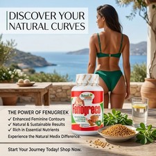 PERUVIAN FENUGREEK  BEAUTIFUL BIG BOOTY, BREAST & HIPS - FENOGRECO NATURAL 100% picture