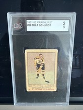 1951-52 Parkhurst #29 Milt Schmidt KSA 2  picture