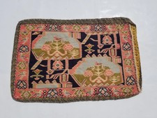 Vintage Traditional Handmade Turkish Anatolian Wool Multi Cushion Cover 2.6x1.8f picture