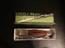 VINTAGE UC526  SAMUEL WRAGG by United Cutlery Folding Bowie Japan Made Brand New picture
