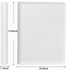 Ho-Oh Light & Lugia Dark, Yin & Yang 4 slot Toploader Laser Engraved Binder picture