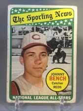 1969 Topps - The Sporting News All Star Selection Johnny Bench #430 picture