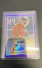 2016 Leaf Metal - Agnieszka Radwanska #BA-AR1 Purple Prismatic /15 Autograph picture