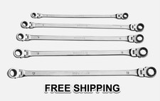 NEW Mountain Metric Double Box Reverse Ratcheting Flex Head Wrench Set No Tray. picture