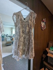 Torrid 22 Hidden Disney Princess Floral Corset And Ruffle Dress picture