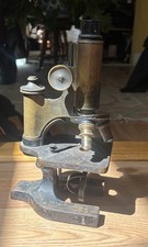 VINTAGE EARLY 1900'S SPENCER BRASS MICROSCOPE AS-IS  picture
