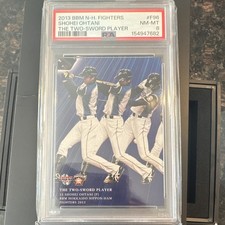 BBM 2013 Hokkaido Nippon-Ham Fighters Shohei Ohtani RC F96 PSA 8 JP picture