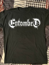 Rare Gildan Shirt Entombed Band Logo Unisex Concert S to 5XL CR638 picture
