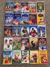 Lot of 25 Vintage Disney & Family VHS Tapes picture