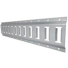 Ultra-Tow 2000-Lb. Capacity Horizontal E-Track, 4ft., Galvanized Silver, 4-Pack picture