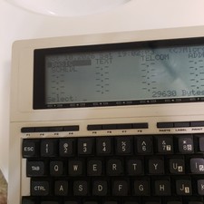 Tandy TRS-80 Model 100 Vintage Computer with Y2K ROM Update. Tested Works.Lot C. picture