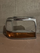 1992-97 Ford F-250, F-350, Bronco, Chrome Headlight Assembly Passenger Side OEM picture