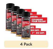 (4 Pack) Big Gaps Expanding Insulating Spray Foam Sealant, up to 3-in, 12oz Can picture