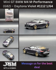 Mini GT BMW M4 M-Performance (G82) – Daytona Violet #1112 1/64 picture
