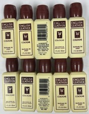 Lot of 10 English Leather Cologne By MEM 1 oz 90s Vintage pl read Below picture