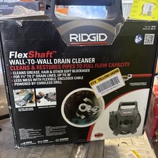 Ridgid 74978 FlexShaft K9-12 Drain Cleaning Machine. USED Good picture