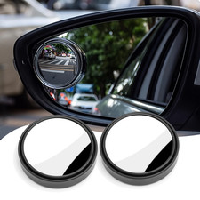 2X Car Sticker Small Round Mirror 360 Degree Blind Spot Reversing Assistance Car picture