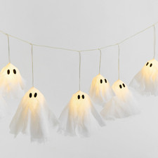 New Pottery Barn Lit Ghost String Lights picture
