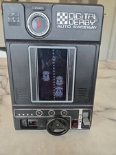Rare Vintage 1978 TOMY DIGITAL DERBY AUTO RACEWAY Arcade Game Works (No 🔋Cover) picture