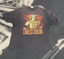 Vintage 1998 WWF Edge You Think You Know Me Shirt Black 2XL Wrestling WWE RARE picture