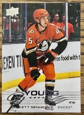 2025-26 Upper Deck Extended 🔥Beckett Sennecke 🔥Young Guns 🔥Ducks picture