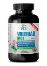 valerian plant - Valerian Root 125mg (1) - herbal sleep aid picture