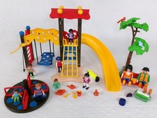 PLAYMOBIL City Life Playground Set 5612 Lot With Extras picture