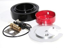 Diesel Fuel Tank Sump Kit  Black/Red For 01-16 Cummins Duramax Powerstroke picture