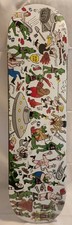 Mishka NYC x Johnny Ryan - Wrestlers vs Aliens Skateboard Deck Size 8.25