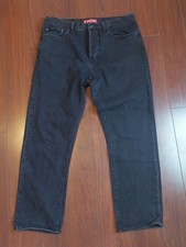 Supreme Slim Jeans Size 34 Black Denim Pants picture