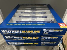 HO Scale Lot Of 3 Walthers 40’ Rebuilt Thrall 5 Unit Wellcars APL picture