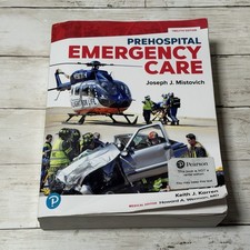 Prehospital Emergency Care 12th Edition Textbook Mistovich Karren EMT Pearson picture